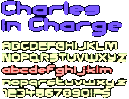 Zip file containing freeware truetype font