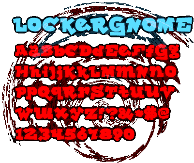 Zip file containing freeware truetype font