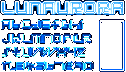 Zip file containing freeware truetype font