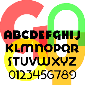 Goya Heavy font by Harold Lohner