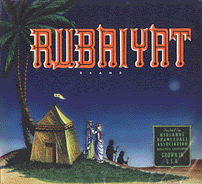 Rubaiyat font by Harold Lohner